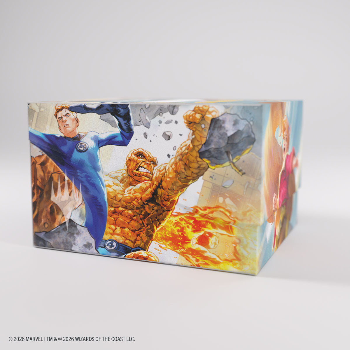 Gamegenic Soft Crate 100+ XL Sideloading Deck Box - MTG Marvel Super Heroes: The Fantastic Four / Go Nuts!