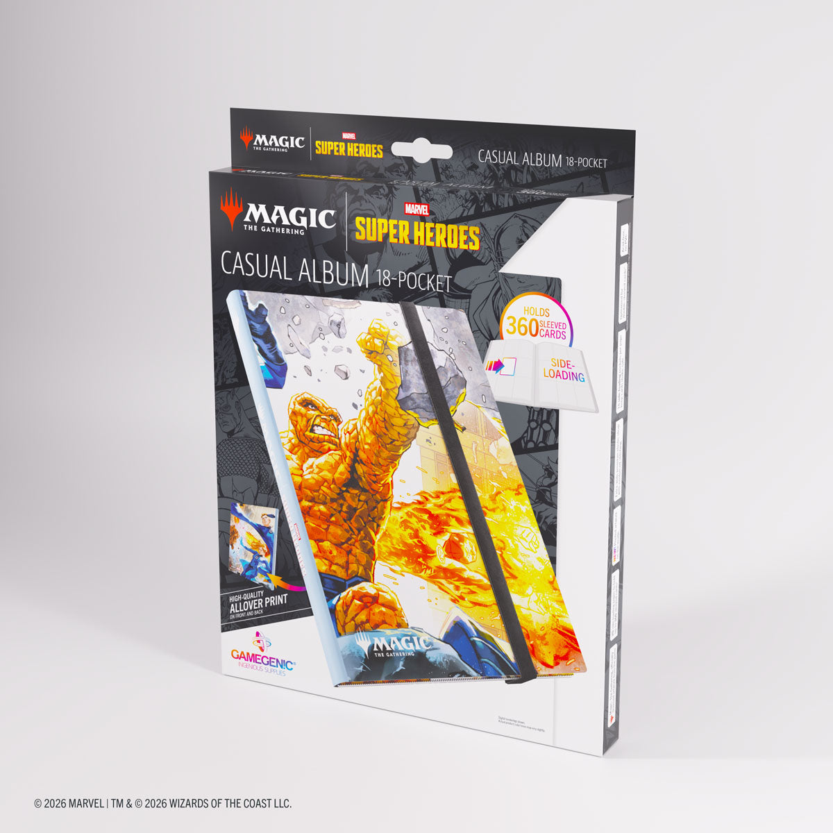 Gamegenic Magic: The Gathering Marvel Super Heroes Casual Album 18-Pocket