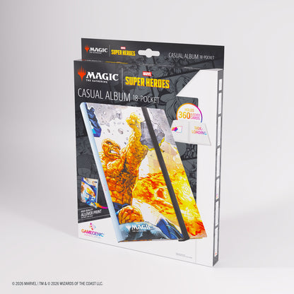 Gamegenic Magic: The Gathering Marvel Super Heroes Casual Album 18-Pocket