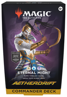 Magic The Gathering Aetherdrift Commander Deck - Eternal Might(DRC)