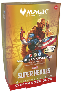 Magic: The Gathering Marvel Super Heroes Collector Edition Commander Deck - Avengers Assemble