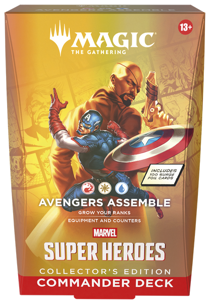 Magic: The Gathering Marvel Super Heroes Collector Edition Commander Deck - Avengers Assemble