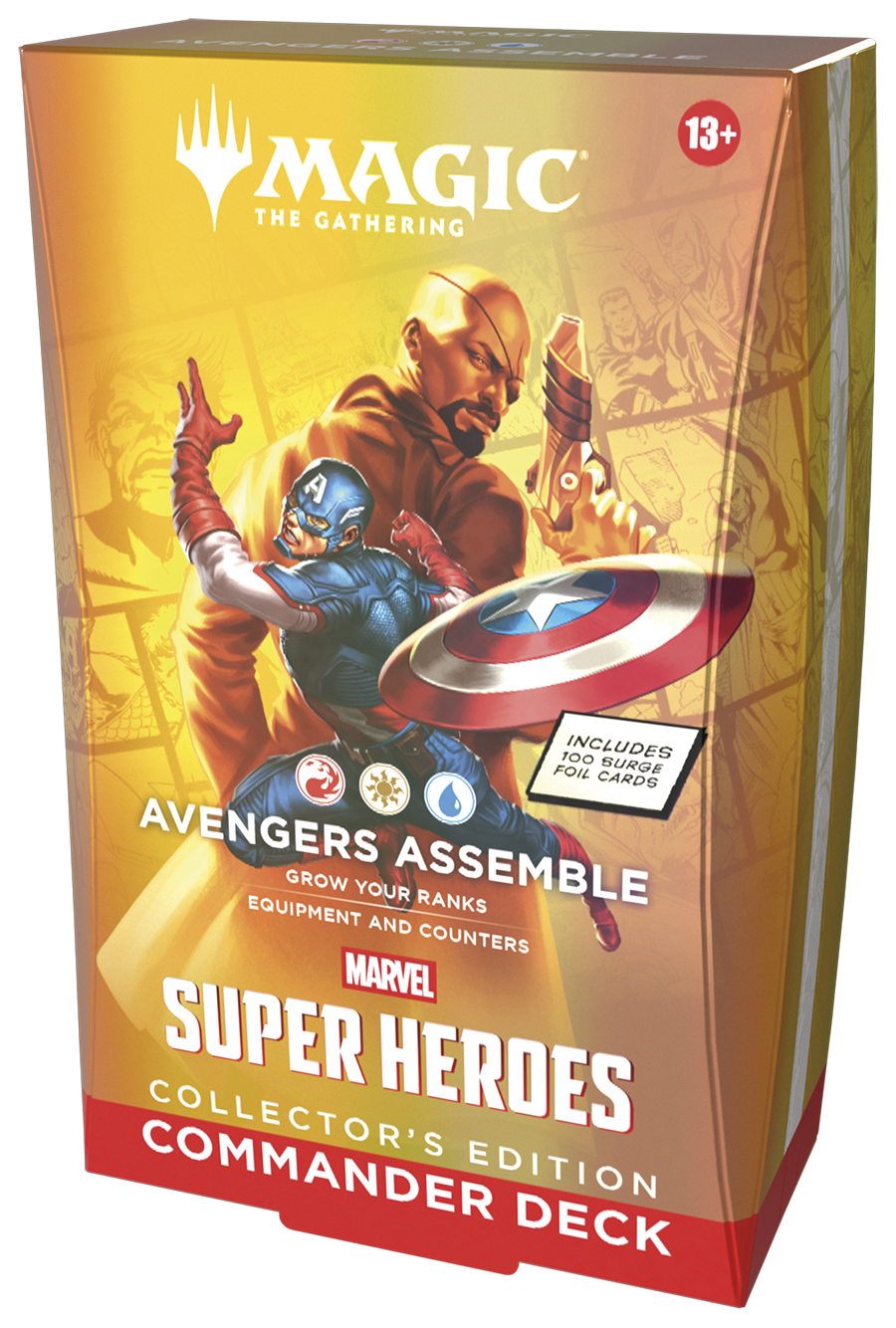 Magic: The Gathering Marvel Super Heroes Collector Edition Commander Deck - Avengers Assemble
