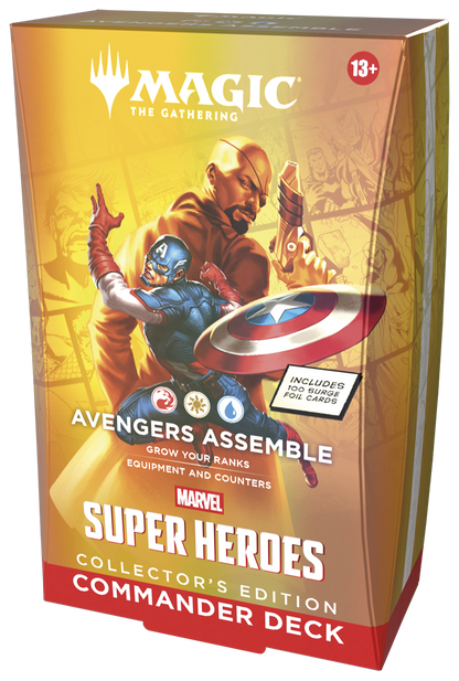 Magic: The Gathering Marvel Super Heroes Collector Edition Commander Deck - Avengers Assemble