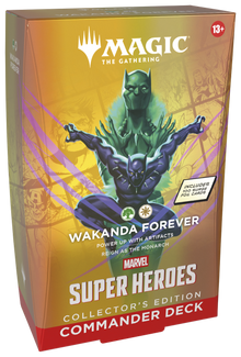 Magic: The Gathering Marvel Super Heroes Collector Edition Commander Deck - Wakanda Foeva