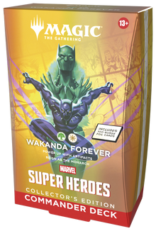 Magic: The Gathering Marvel Super Heroes Collector Edition Commander Deck - Wakanda Foeva
