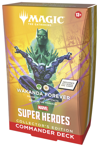 Magic: The Gathering Marvel Super Heroes Collector Edition Commander Deck - Wakanda Foeva