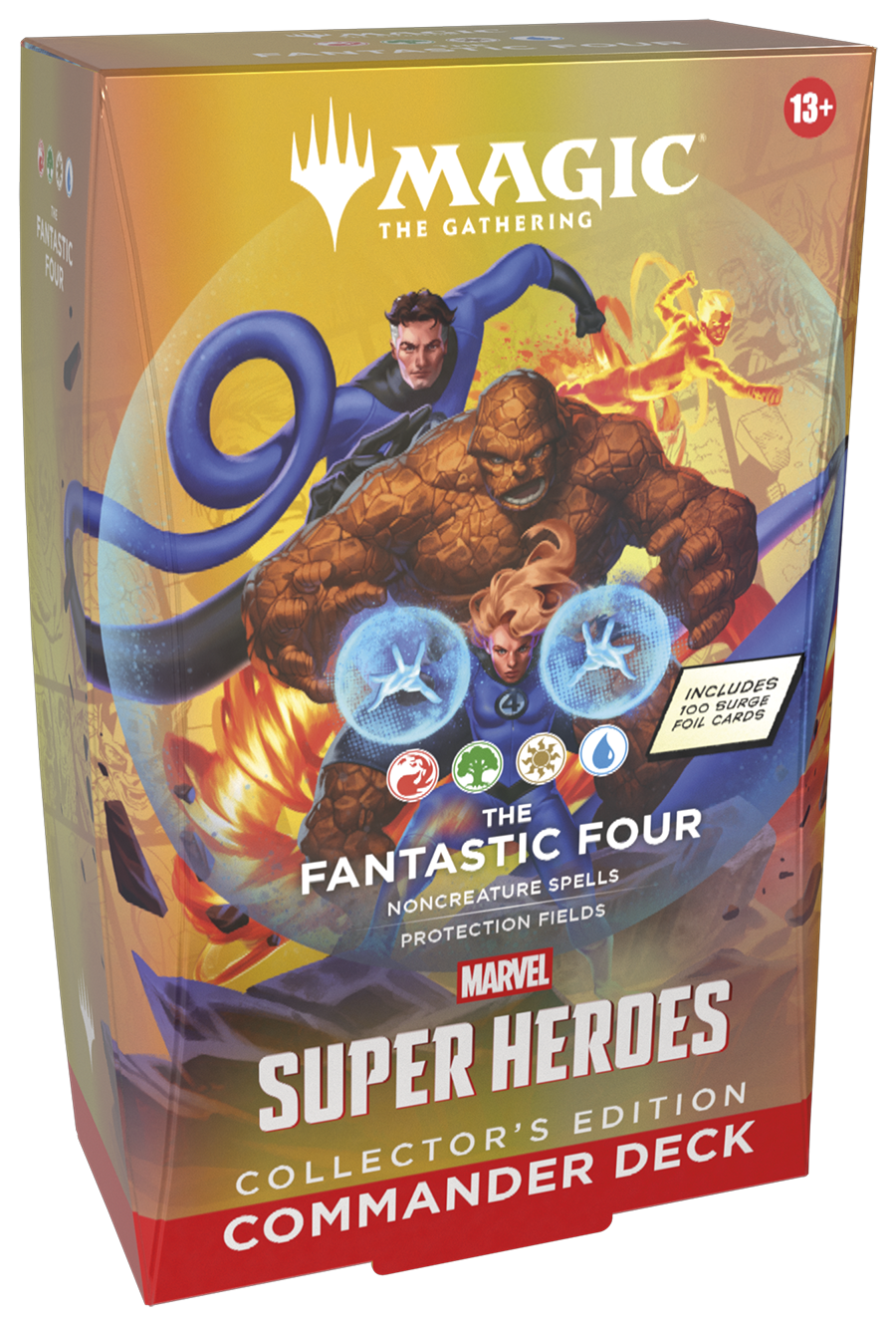 Magic: The Gathering Marvel Super Heroes Collector Edition Commander Deck - Fantastic Four