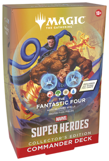 Magic: The Gathering Marvel Super Heroes Collector Edition Commander Deck - Fantastic Four