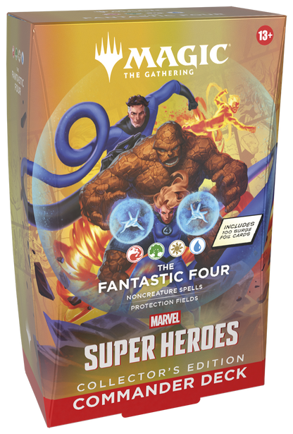 Magic: The Gathering Marvel Super Heroes Collector Edition Commander Deck - Fantastic Four
