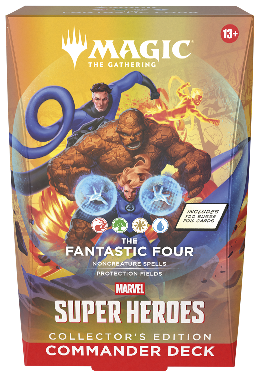 Magic: The Gathering Marvel Super Heroes Collector Edition Commander Deck - Fantastic Four