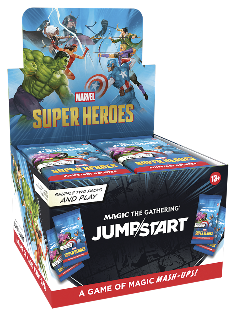 Magic: The Gathering Marvel Super Heroes Jumpstart Booster Box