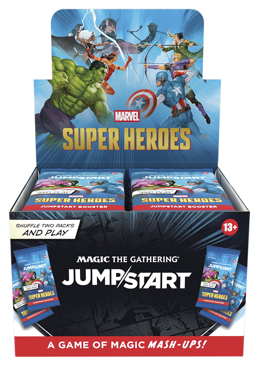 Magic: The Gathering Marvel Super Heroes Jumpstart Booster Box