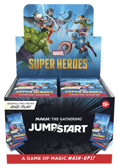 Magic: The Gathering Marvel Super Heroes Jumpstart Booster Box