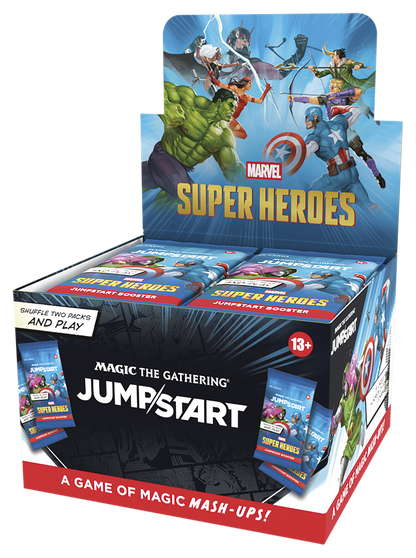 Magic: The Gathering Marvel Super Heroes Jumpstart Booster Box