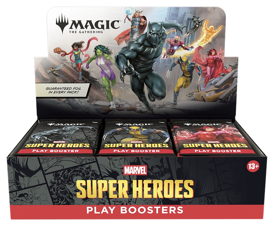 Magic: The Gathering Marvel Super Heroes Play Booster Box
