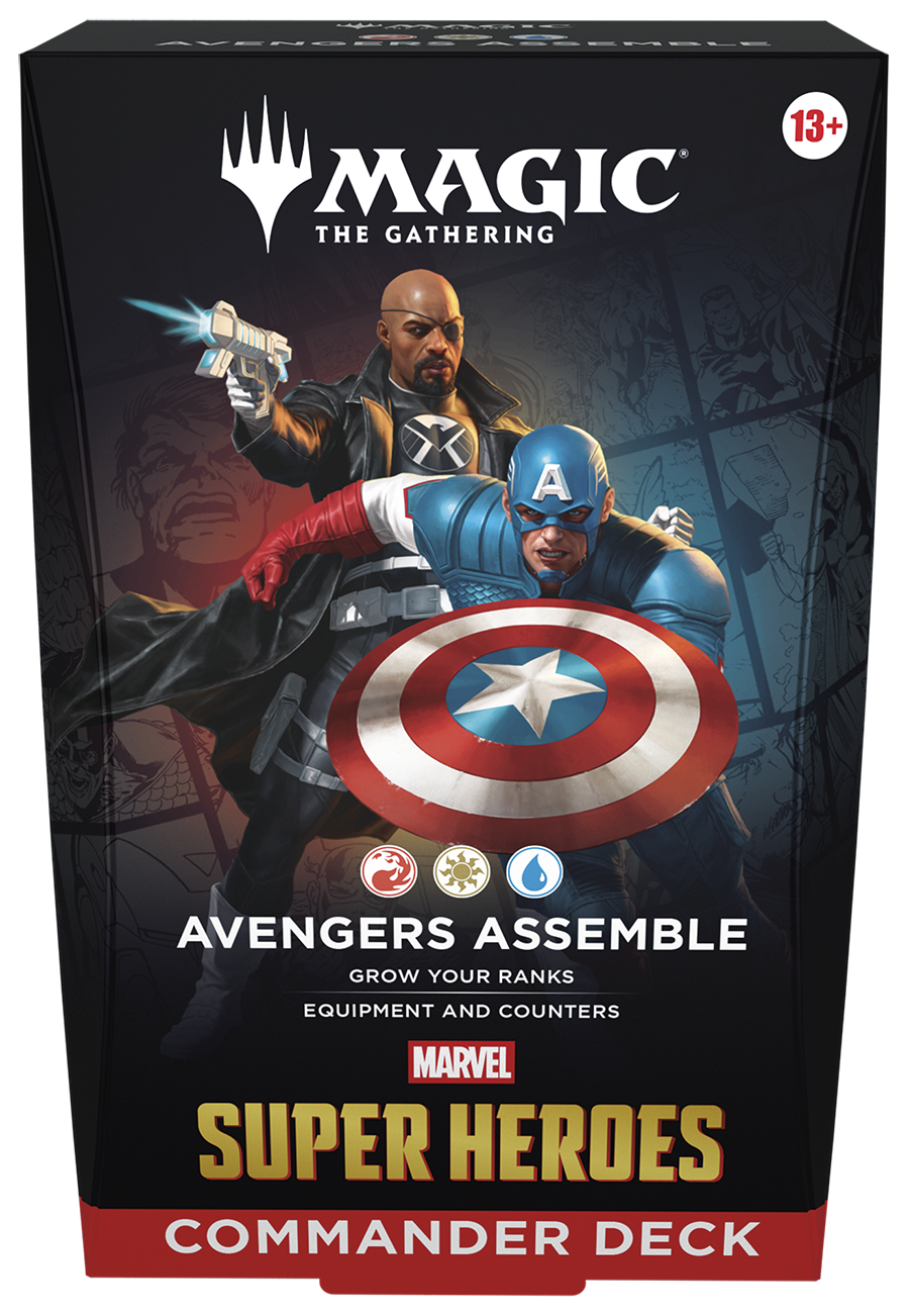 Magic: The Gathering Marvel Super Heroes Commander Deck - Avengers Assemble