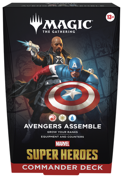 Magic: The Gathering Marvel Super Heroes Commander Deck - Avengers Assemble