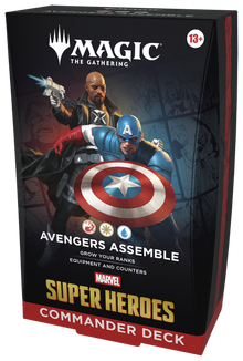 Magic: The Gathering Marvel Super Heroes Commander Deck - Avengers Assemble