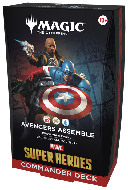 Magic: The Gathering Marvel Super Heroes Commander Deck - Avengers Assemble