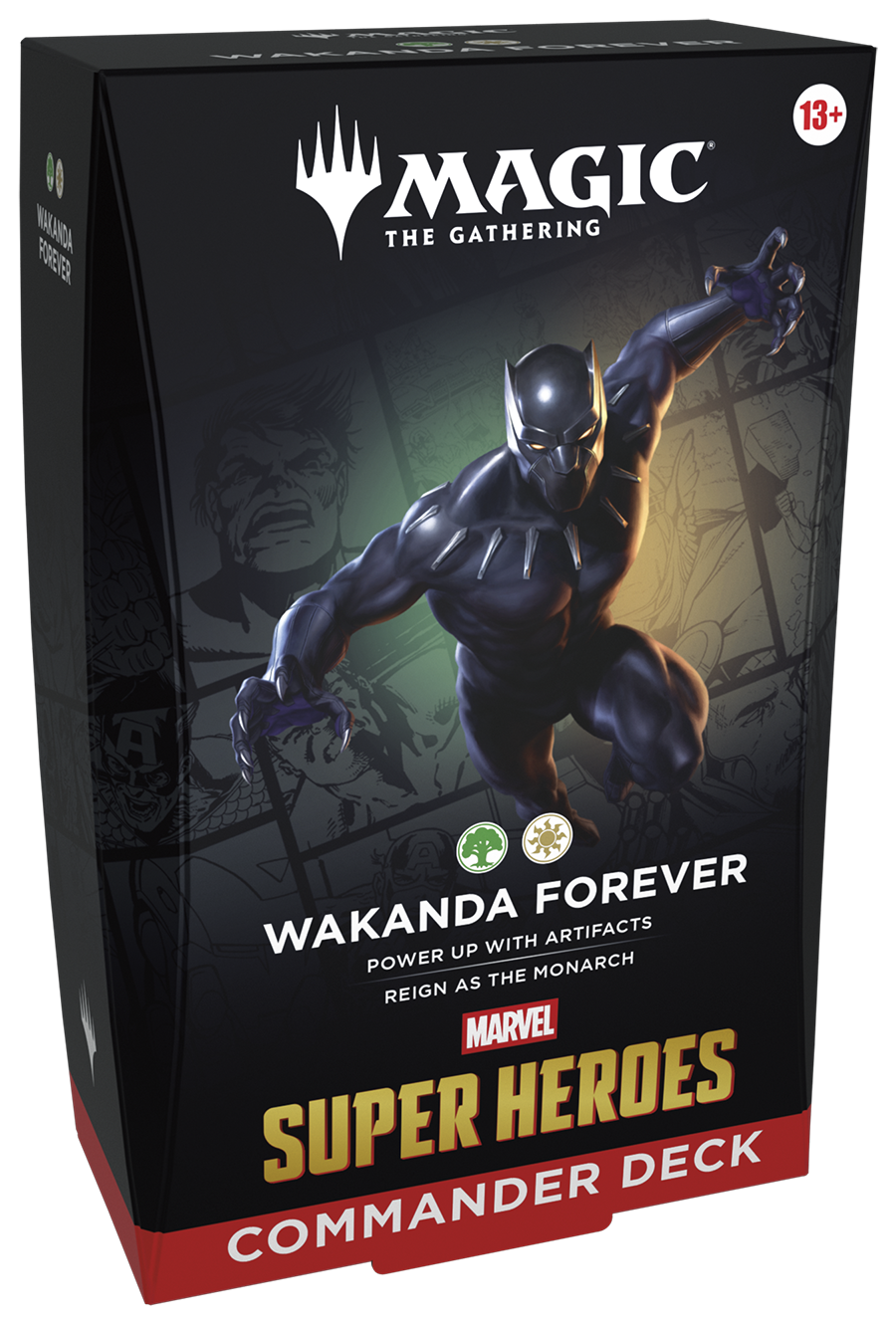 Magic: The Gathering Marvel Super Heroes Commander Deck -Wakanda Foeva