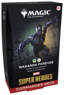 Magic: The Gathering Marvel Super Heroes Commander Deck -Wakanda Foeva