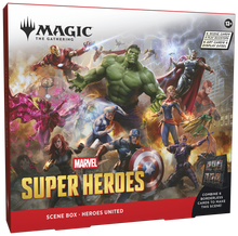 Magic: The Gathering Marvel Super Heroes Scene Box(Hero or Villian)
