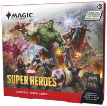 Magic: The Gathering Marvel Super Heroes Scene Box(Hero or Villian)