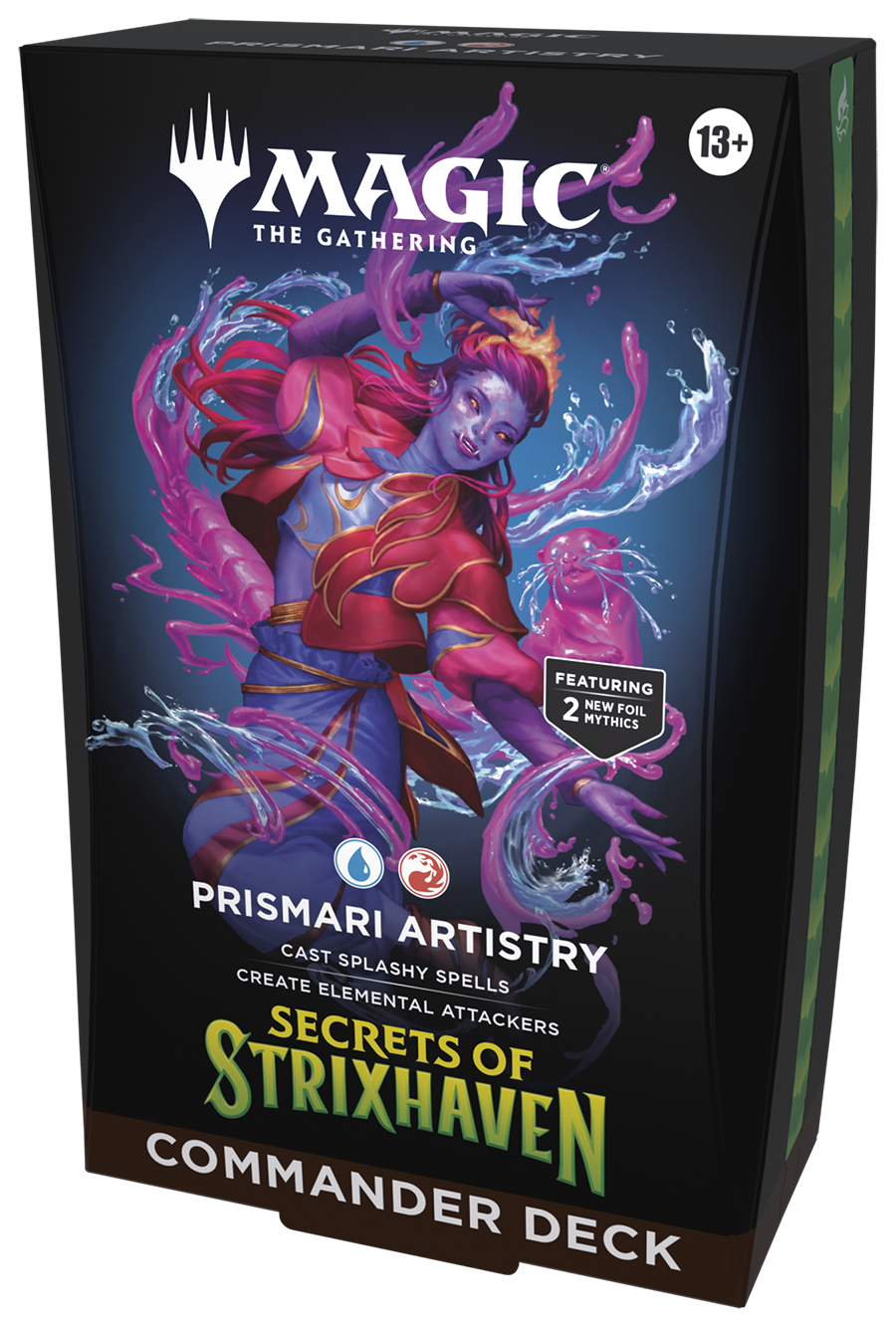 Magic The Gathering: Secrets of Strixhaven (SOS) - Prismari Artistry - Commander