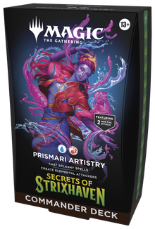 Magic The Gathering: Secrets of Strixhaven (SOS) - Prismari Artistry - Commander