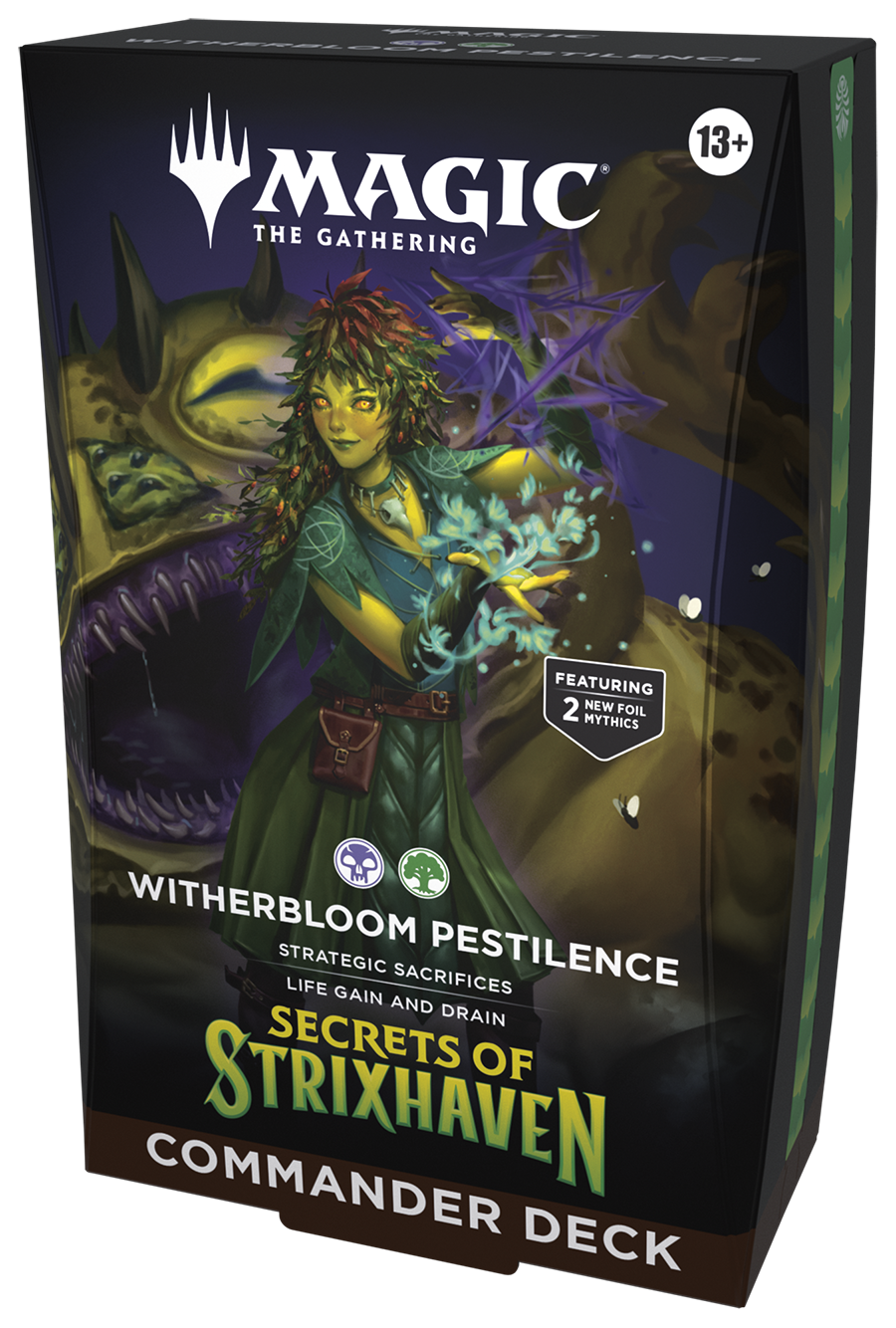 Magic The Gathering: Secrets of Strixhaven (SOS) - Witherbloom Pestilence - Commander