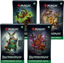 Magic The Gathering Bloomburrow Commander Bundle (4 Decks)[CASE]
