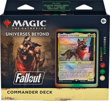 Magic The Gathering: Scrappy Survivors Commander Deck - Universes Beyond: Fallout (PIP)