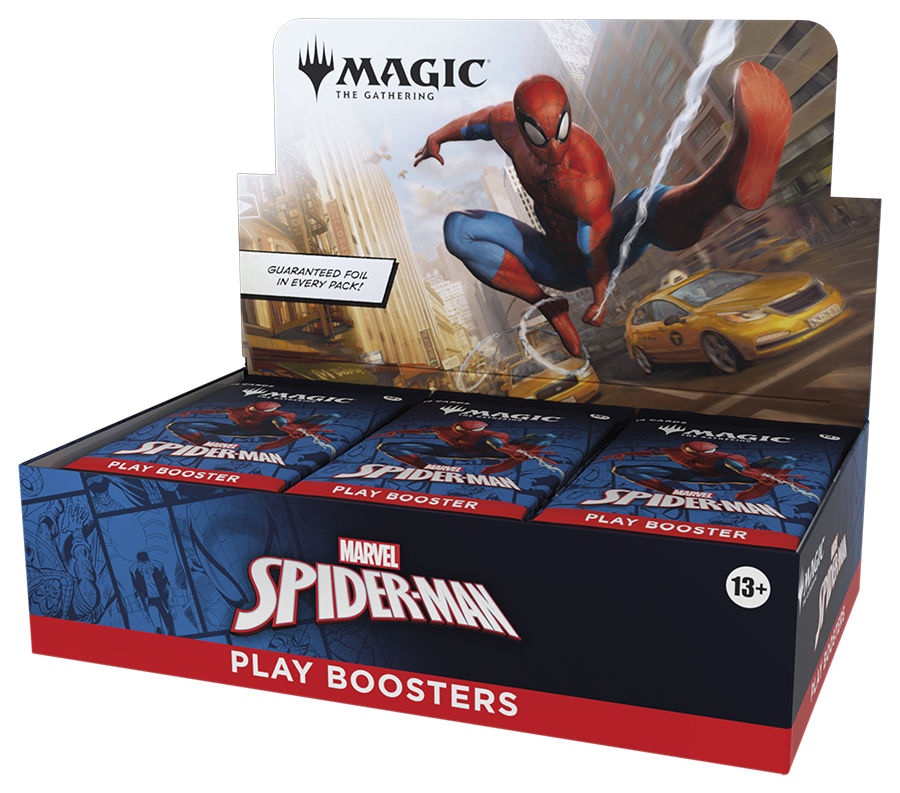 Magic The Gathering Marvel's Spider-Man Play Display Box