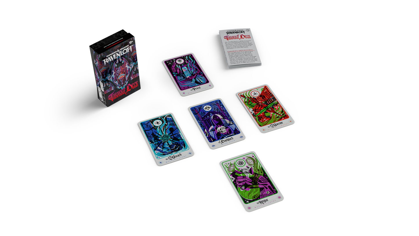 Dungeons & Dragons Ravenloft: The Horrors Within - Tarokka Deck