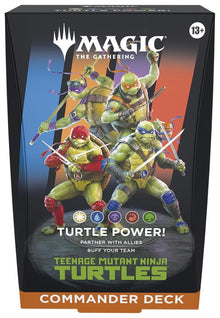 Magic The Gathering: Teenage Mutant Ninja Turtles Power Up Commander Deck(TMC)