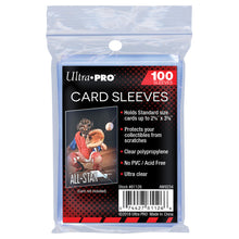 Ultra Pro 2-1/2 X 3-1/2 Soft Card Sleeves 100ct Pack