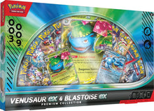 Pokémon Venusaur ex & Blastoise ex Premium Collection