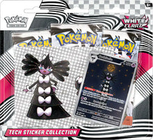 Pokémon : Scarlet & Violet - White Flare Tech Sticker Collection Three-Booster Blister Pack